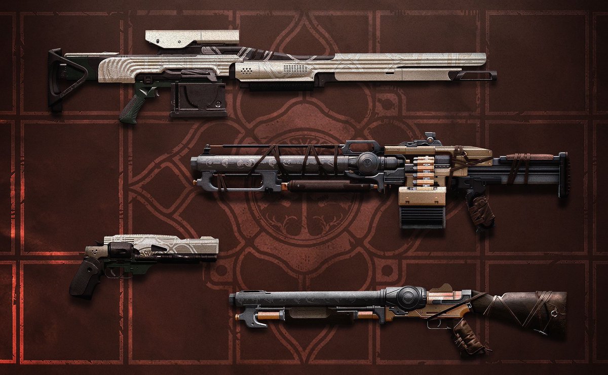 destinytrack's tweet image. Iron Banner returns tomorrow (6/29) at weekly reset! 

Weapons: 

🔫Riiswalker
🔫Archon's Thunder
🔫Finite Impactor
🔫Occluded Finality 

#Destiny2 #SeasonOfTheSplicer