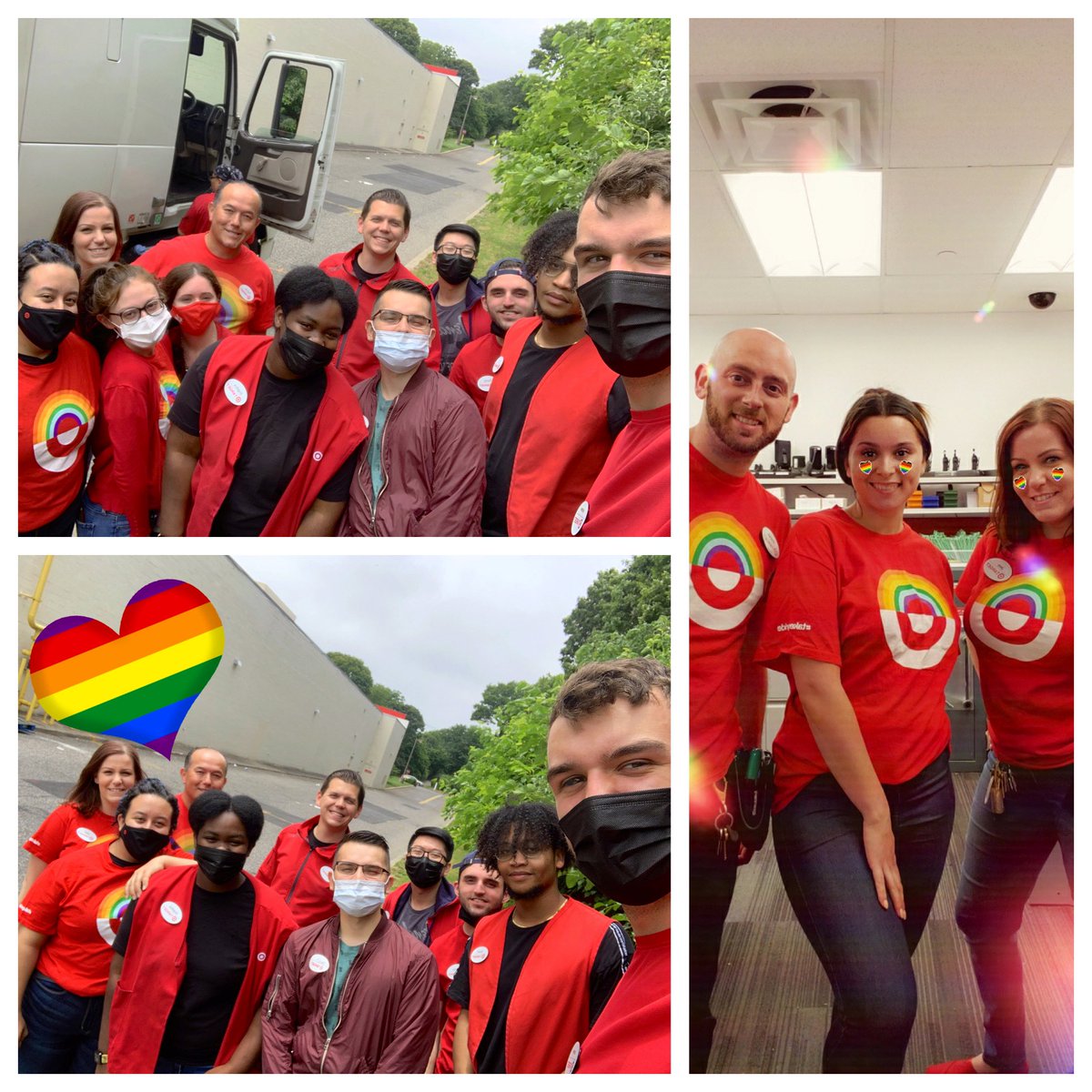 Round 1 of walking with the team today!!! #Pride2021  #LoveWins🏳️‍🌈 #WorkSomewhereYouLove #TheFightContinues #R400community #T3318 #MilkDelivery