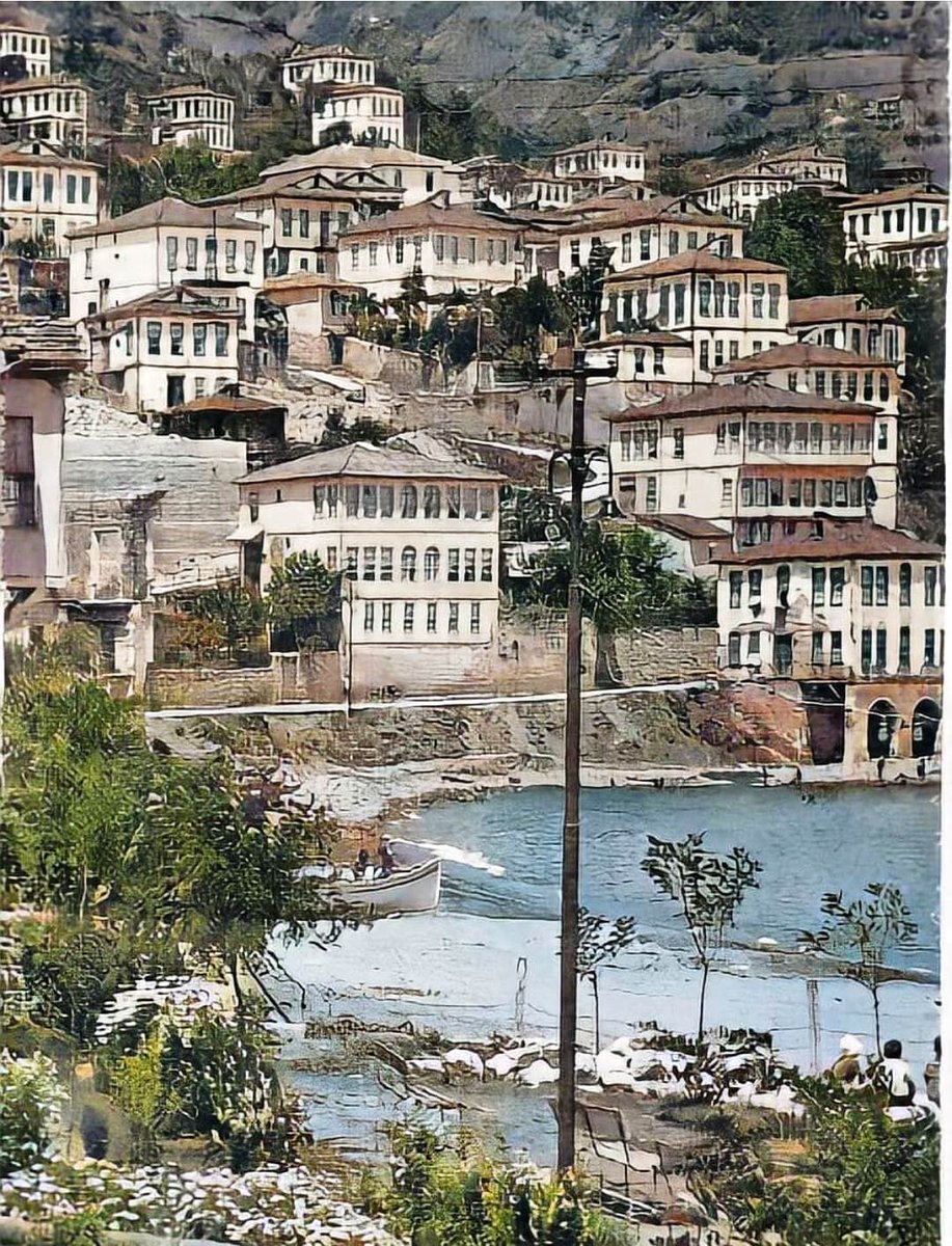 1930'lu yıllarda Ordu Taşbaşı mahallesinden harika bir görünüm...