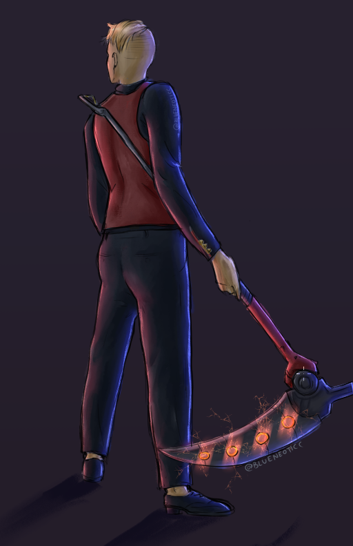 BLUENEOTICC's tweet image. doodle of mr cross cause i love him (also haha ass)

#Apexlegends #ApexLegendsFanart #Revenant