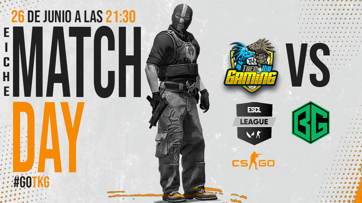 #CSGO - ¡Cuartos de final!🥳

HOY POR TODOS LADOS TKG💪

🆚<a href="/beyondglory1/">beyondglory</a>
⏰21:30🇨🇱22:30🇦🇷
🏆<a href="/ESCL_LEAGUE/">ESCL LEAGUE #Premier13-19Dic</a>
📺twitch.tv/escl_league
#GOTKG