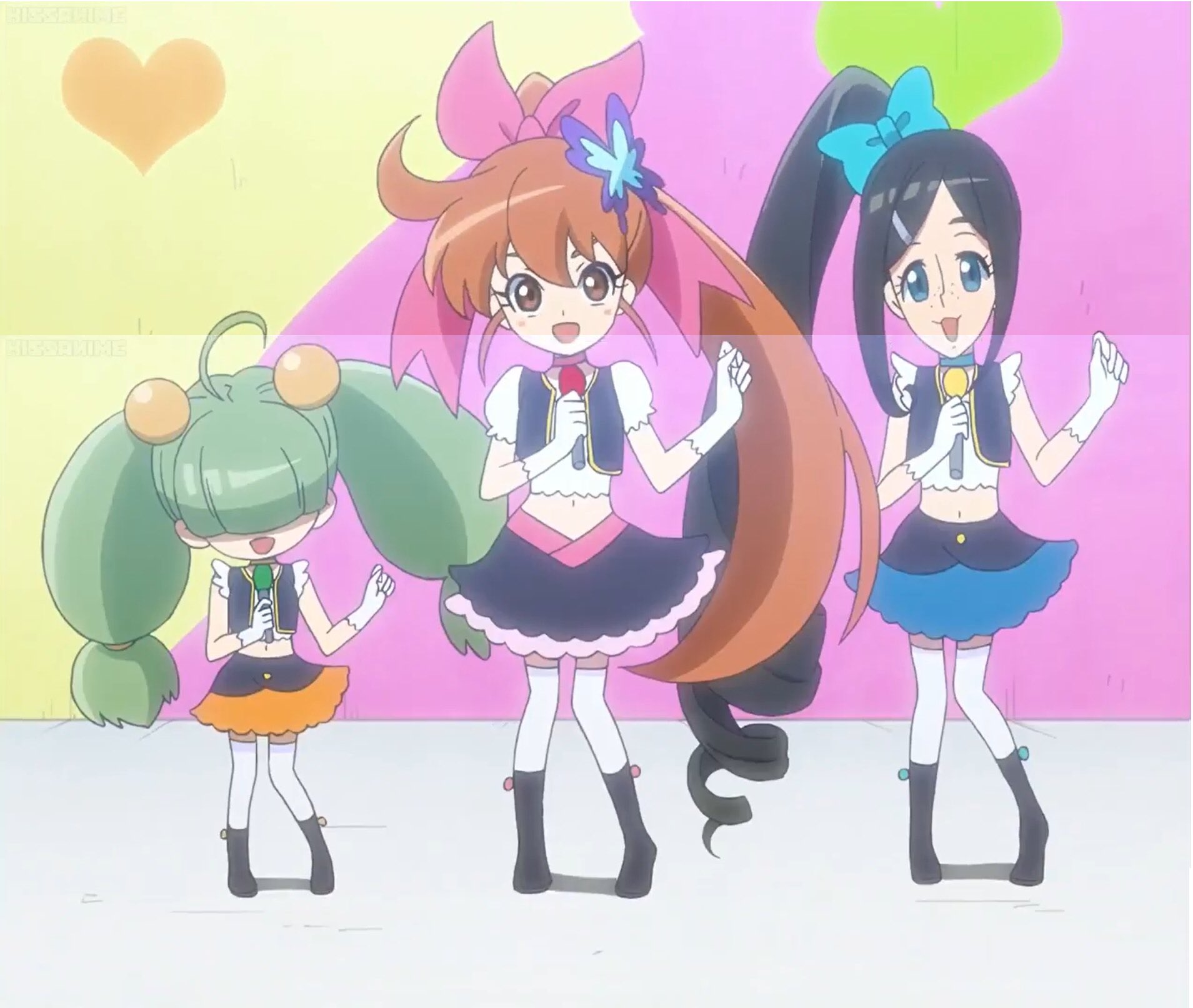 Yk 弓良家支援者 Prettyall Prettyrhythm プリティーリズム Herobank ヒーローバンク オーロラドリームのりずむちゃんと声優さん 原紗友里さん が同じの秋内ハナちゃんを宜しくお願いします プリリズ オーロラドリーム あわよくば主人公が1兆飛ん