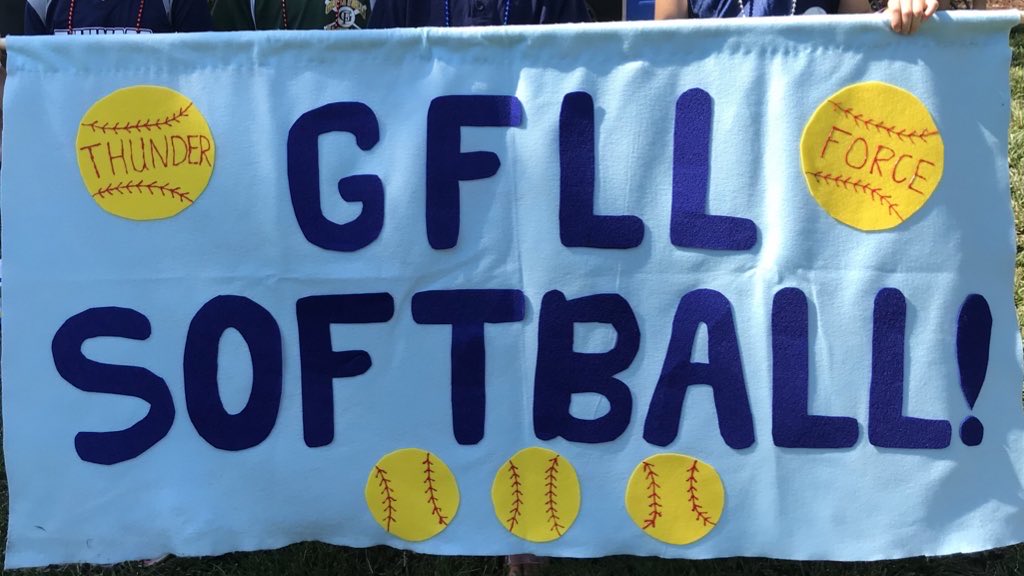 GFSoftball's tweet photo. Good Luck to our @GFSoftball 🥎 9-10-11 All Star Team tomorrow (6/27) as they face McLean LL in the first of a three game series. 1pm game at Nike 6. Go #GFLL! @MLLUpdates https://t.co/DPUmRT4ViT