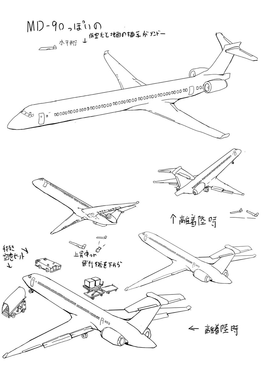 #素材 
#フリー素材 
#フリー線画 
#漫画素材
#飛行機
#旅客機
#ジェット機

異世界映像制作局2話で使用したMD90旅客機っぽい線画とオマケです
素材に旅客機って探してもなかったので、本編から抜き出して素材にしました

煮るなり焼くなり、貼るなり写すなりご自由にー クオリティは不安ですが 