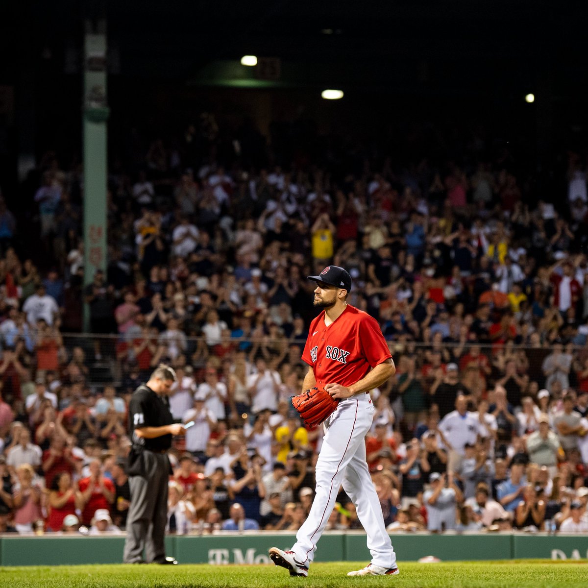 RedSox's tweet image. Nate's Night: 
7.2 IP   7 H   1 R   0 BB   6 K
