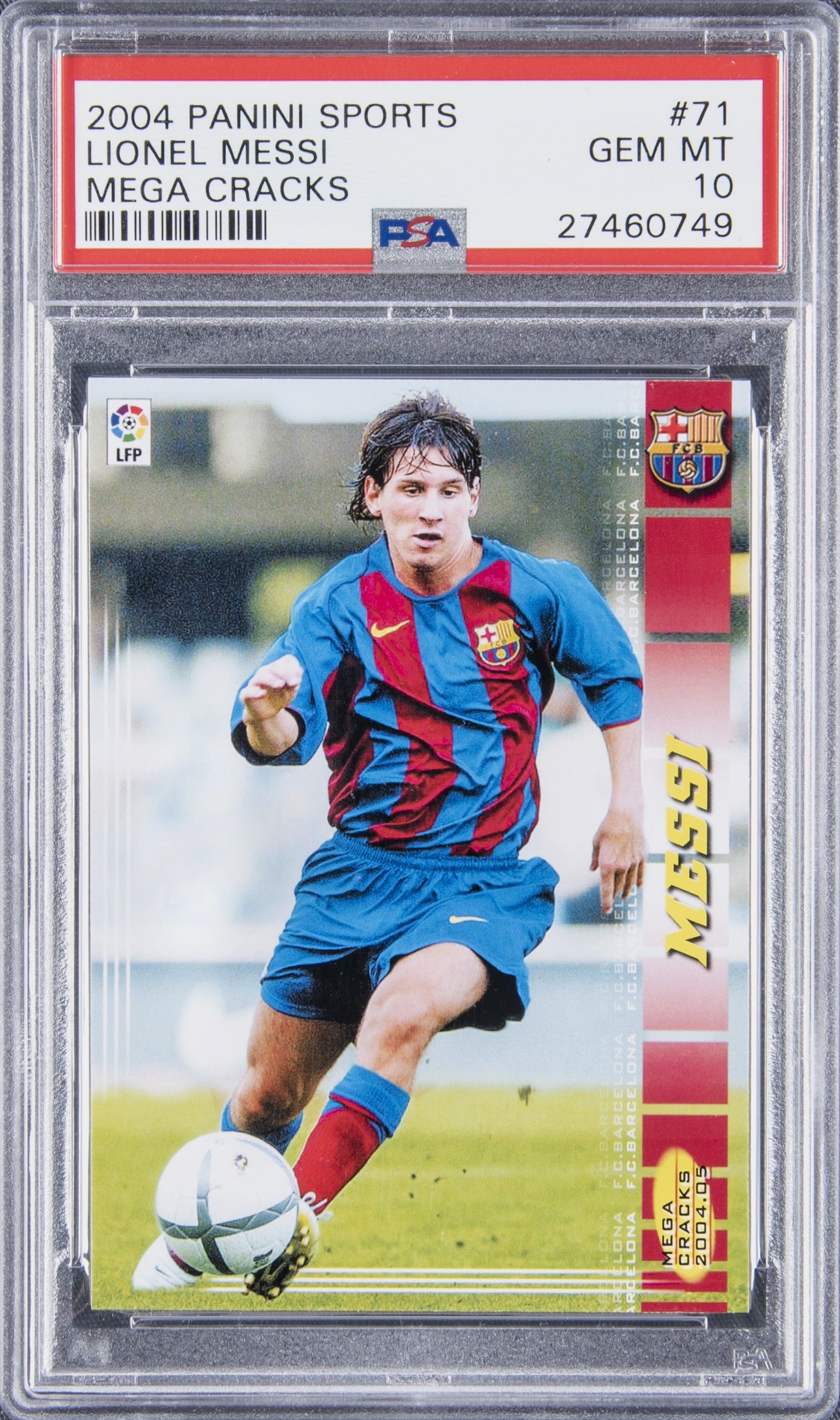 Goldin on X: Final Sale Price: $344,400 An all-time record for any Lionel  Messi card. The 3rd most expensive soccer card of all-time.   / X