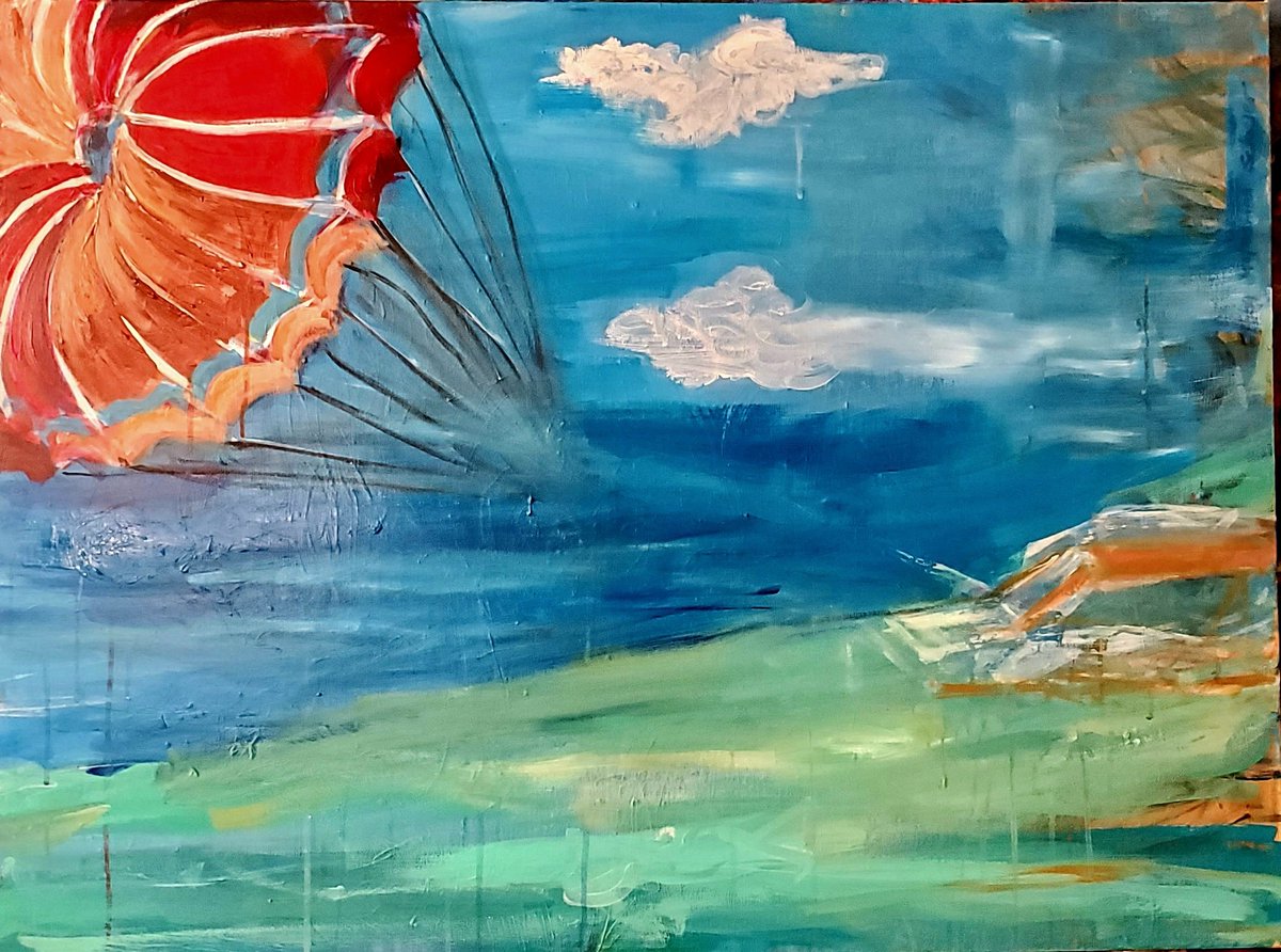 '#SUMMER #SEASCAPE'
(30'x40')
#link-
tobygotesmanschneier.com/store/p729/SUM…
#art #paintings #beachpaintings #beachhouse
#abstractexpressionism #gorgeouscolor
#parasail #Hamptons
#SoFlo #southflorida 
#awardwinningartist  #retweet #RETWEET #artontwitter
#paintingsontwitter #FortLauderdaleArtist