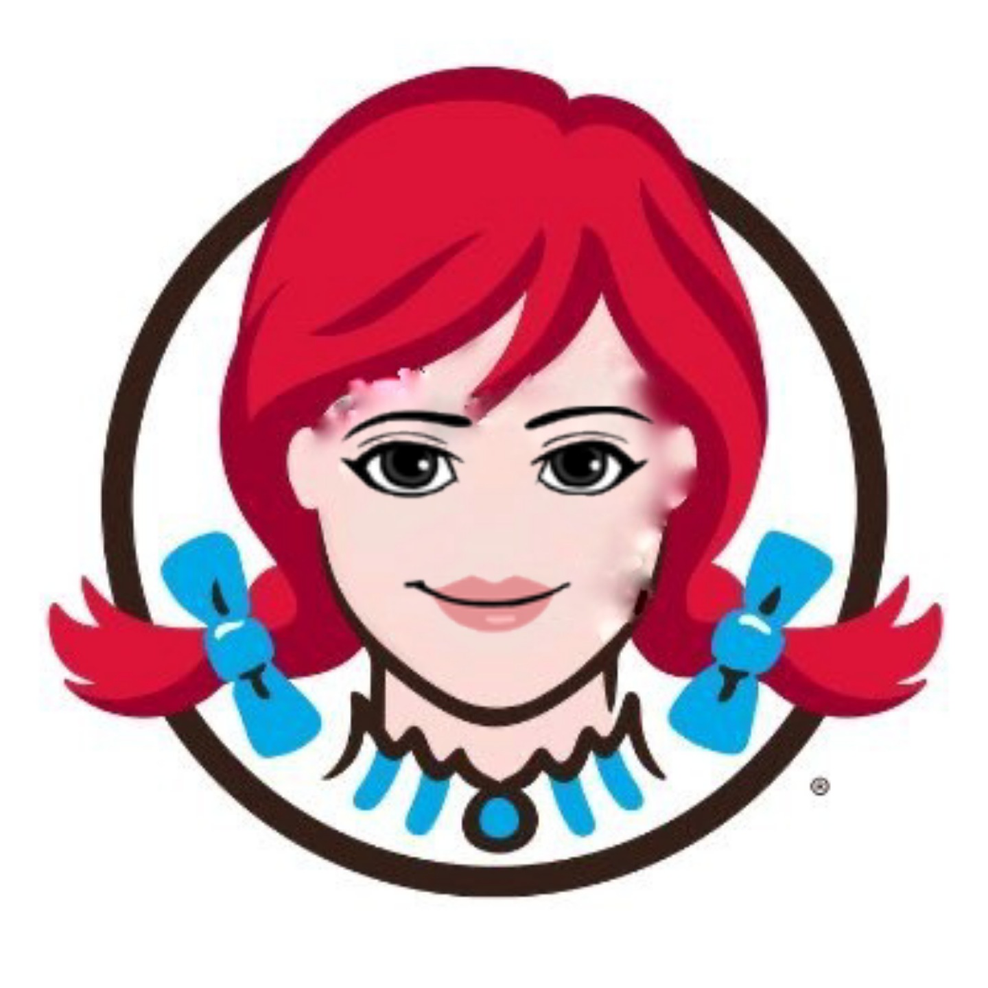 woman face roblox | Sticker