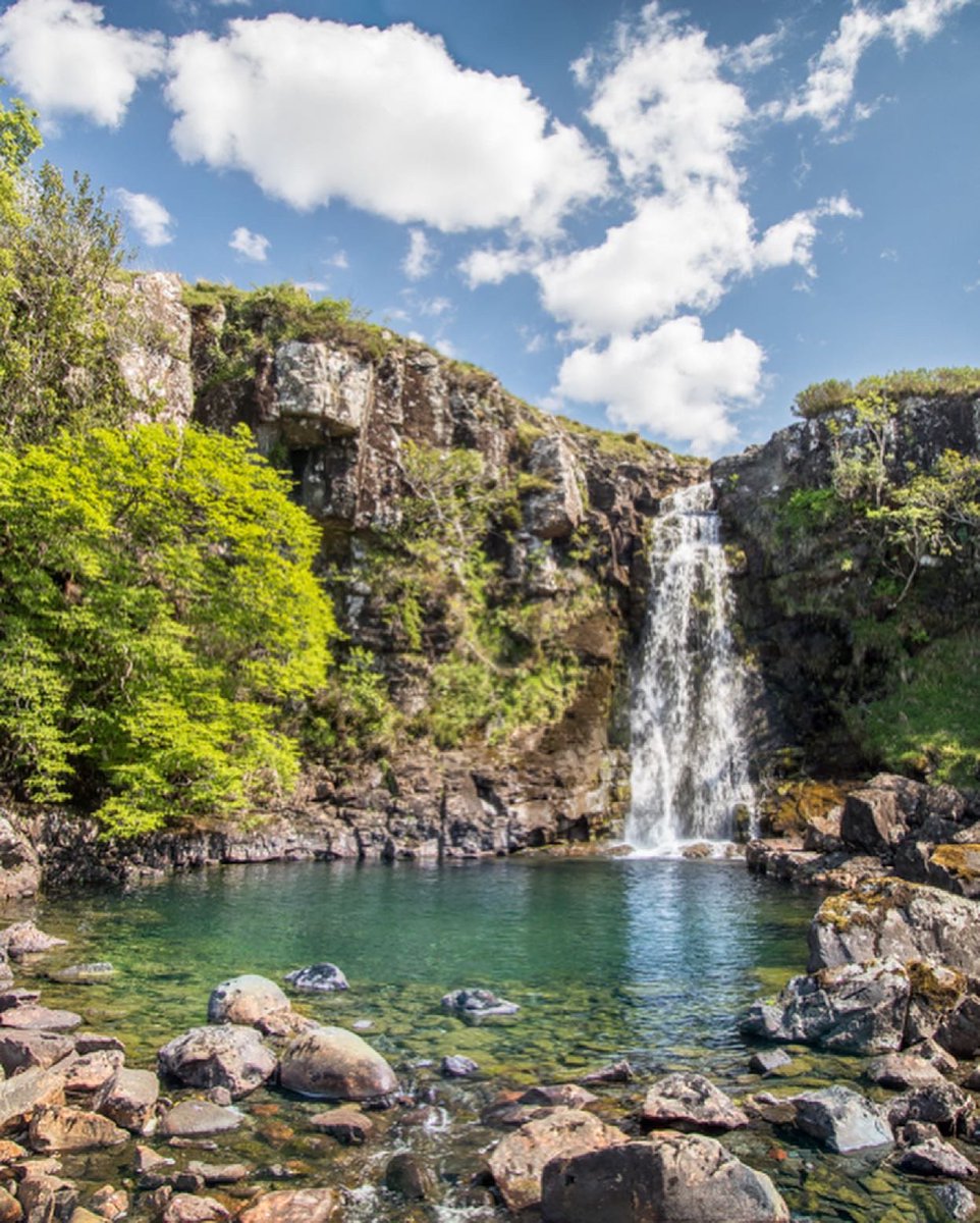 Littletripsapp's tweet photo. On the Isle of Mull in Scotland waterfalls can be found in abundance, here are a few of the most magical. Including Ear Fors, Eas Mor woodland, Ben More hills &amp; Rubha Dubh. https://t.co/tPqdbSVsEe