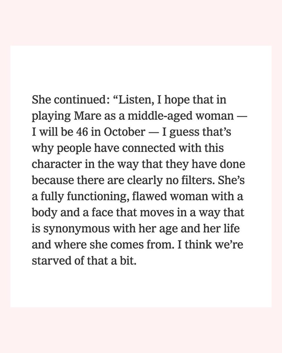 Kate Winslet: We're starved for unfiltered women in media 👇