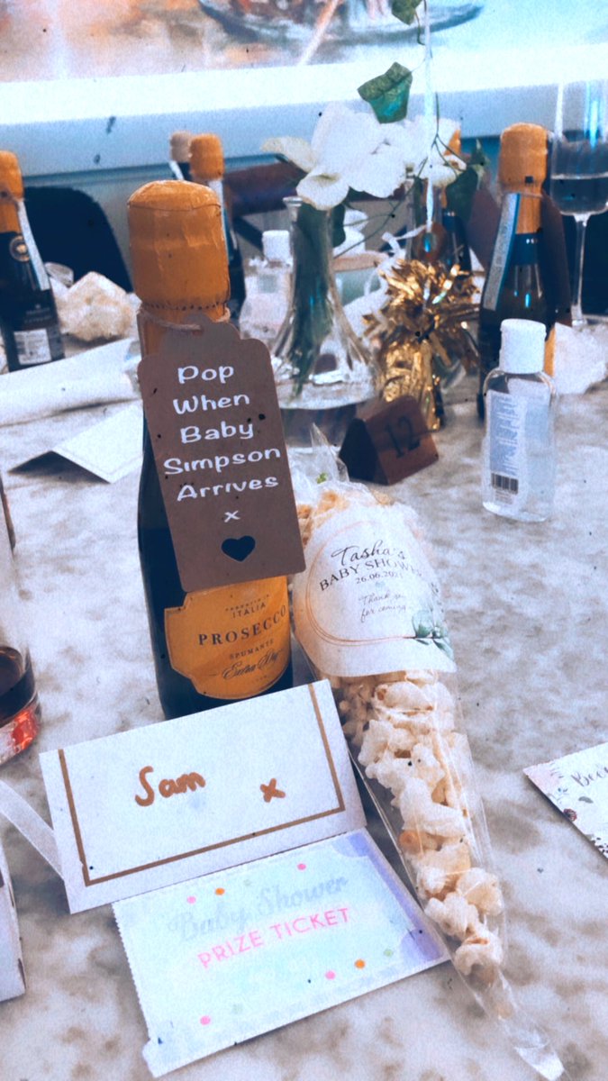 Baby shower of dreams for my soul sister! #BabySimpson #CountDown