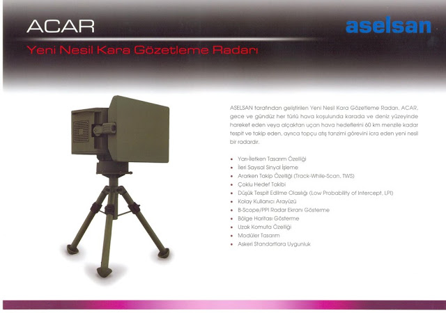 Yeni nesil kara gözetleme radarı: ACAR-K

(ASELSAN )