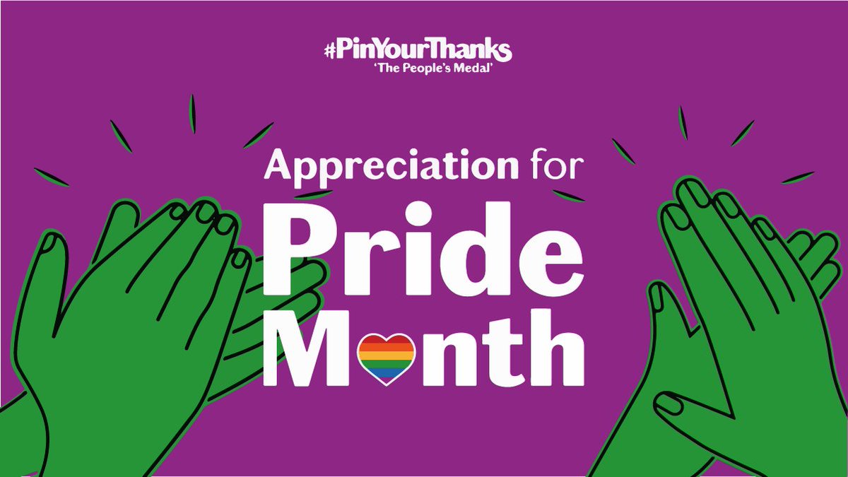 PinYourThanks's tweet image. Sending love to all those from the 🏳️‍🌈 LGBTQ+ community, especially those who are out there helping others ❤️.  Who's your LGBTQ+ hero?

#pinyourthanks #pridemonth #pride
