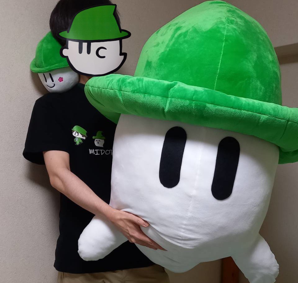 みどりくん ヴィレッジヴァンガード 特大おばけぬいぐるみ らっだぁ運営 公式】ヴィレッジヴァンガード on X: 