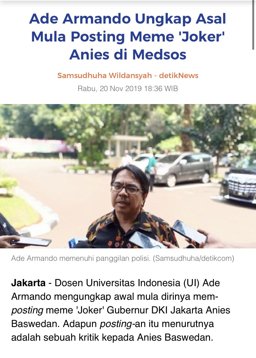 mulyana0510's tweet photo. @adearmando1 Kok ada dosen UI kaya gini https://t.co/TncAbk0AWL