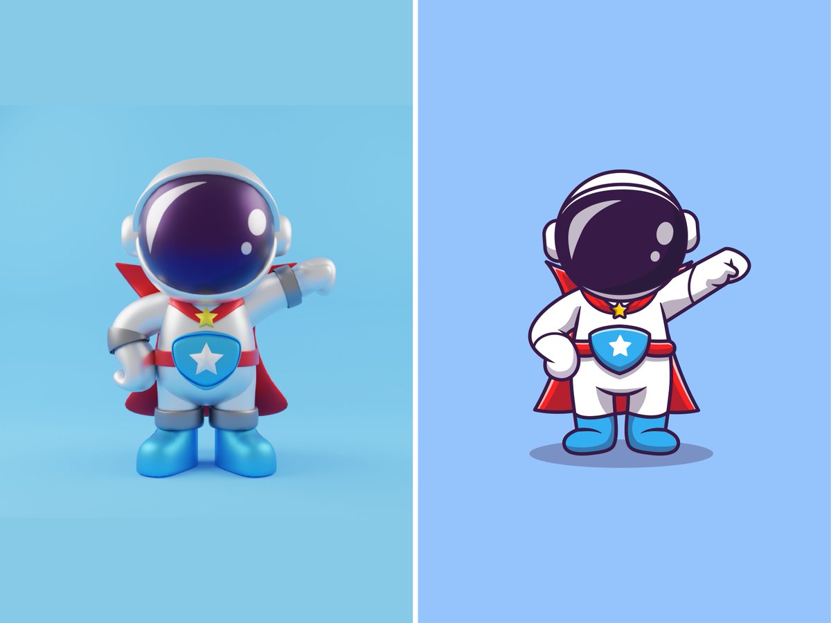 catalystvibes's tweet photo. Astro hero👩🏻🚀✨
--
https://t.co/iWpzhDrOfT | https://t.co/3djNJQwN1W
--
#adobeillustrator #3ddesign #astronaut #space #vectorartdesigns #vectormob #graphicdesignblg #BEMUI #edsheeran #chanyeol #illustrationartists #illustrationoftheday #flatdesign https://t.co/mBjLyaQp26