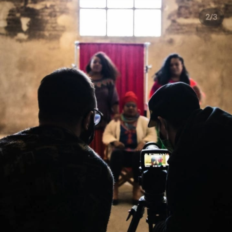 nirty's tweet photo. Is that @AgustnRabellin1 being the most awesome collaborator in the universe? Of course it is! @221cFilms #TheNeighbours we on this. #Filmmaking #WardrobeWizard #MakeUpMaven #MusicVideo https://t.co/b4xZhLVOjc