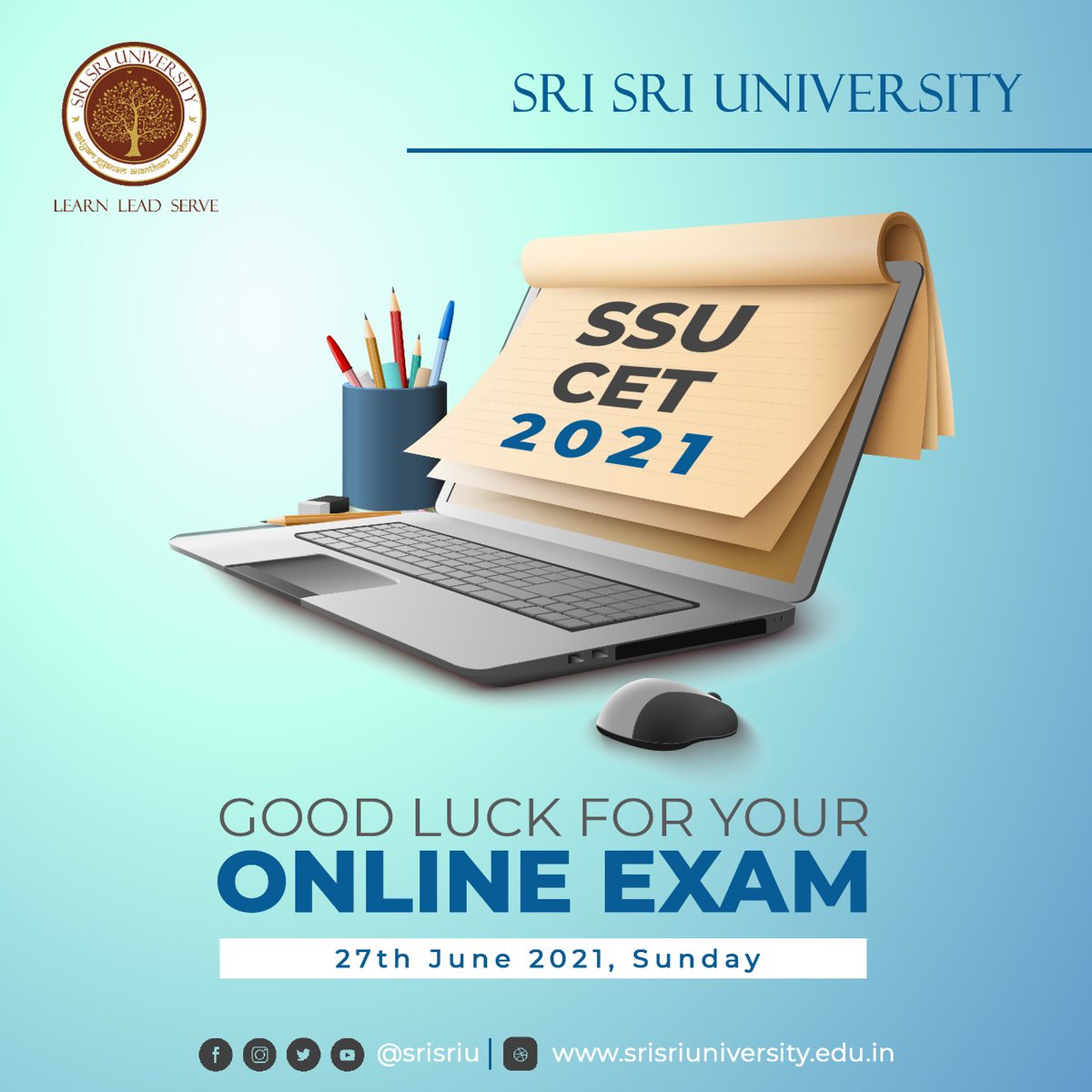 Sri Sri University tweet media