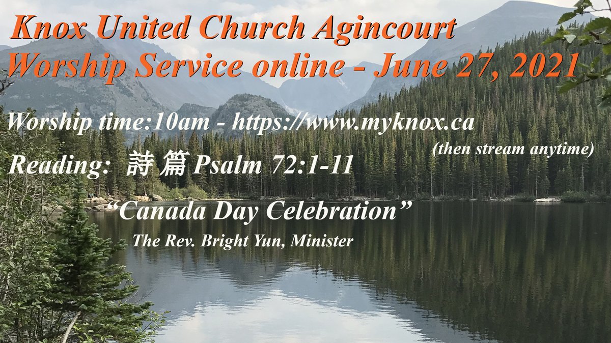 Knox United Church Agincourt tweet media
