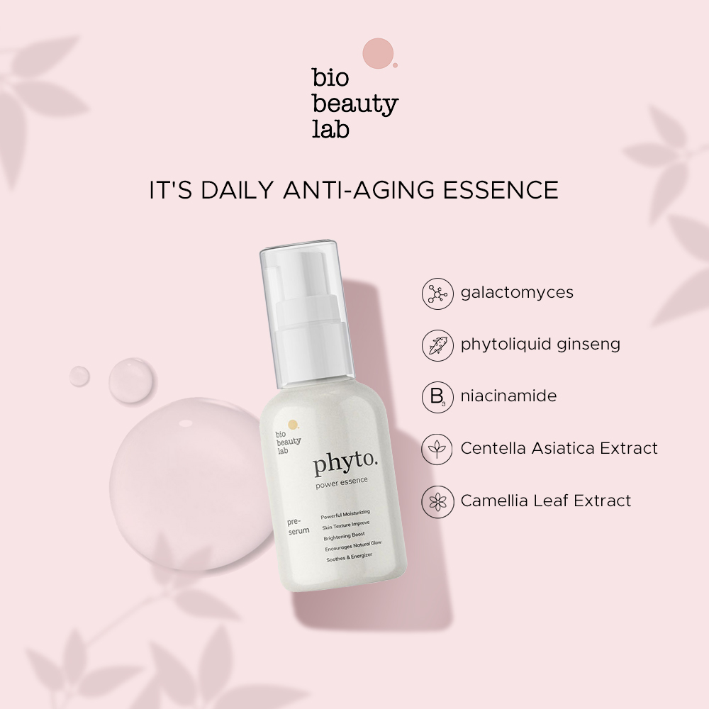 Hydrasi kulit kamu secara menyeluruh dengan Phyto Power Essence by <a href="/biobeautylab/">biobeautylab</a>
Kamu bisa dapatkan produk ini di Kay Collection, ya! Ayo, klik link di bio!

#DefineYourBeauty
#PhytoPowerEssence
#BioBeautyLab