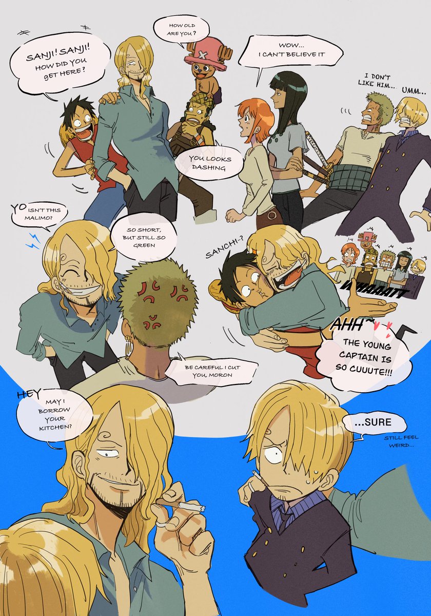 If 40 Sanji on Merry 