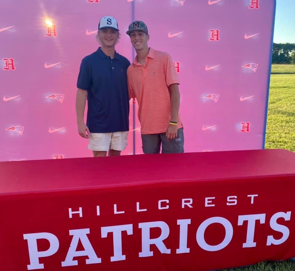 Congratulations to these 2 guys on signing to play some college ball. <a href="/PatePearson/">Pearson Pate</a> to <a href="/StillmanCollege/">Stillman College</a> &amp; <a href="/jc_tunnell/">John Cade Tunnell</a> to <a href="/MarionMilitary/">Marion Military Inst</a>