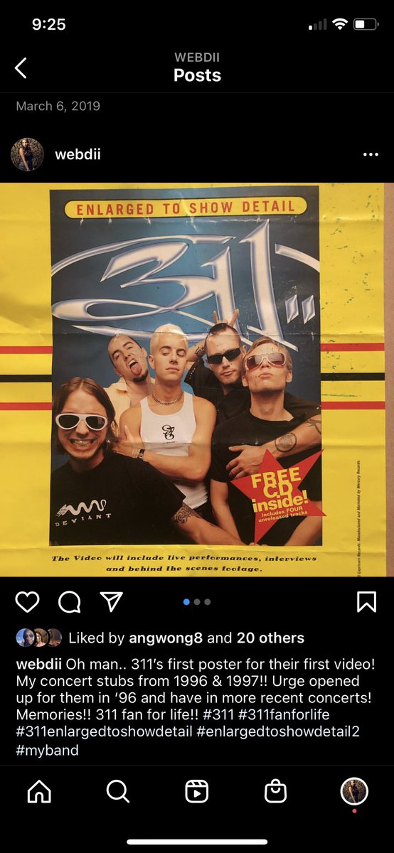 ya_digg_it's tweet photo. In line!! 311# @311 @NickHexum #pnut# KCMO! Kansas City! #memories https://t.co/UIarA4gSOW