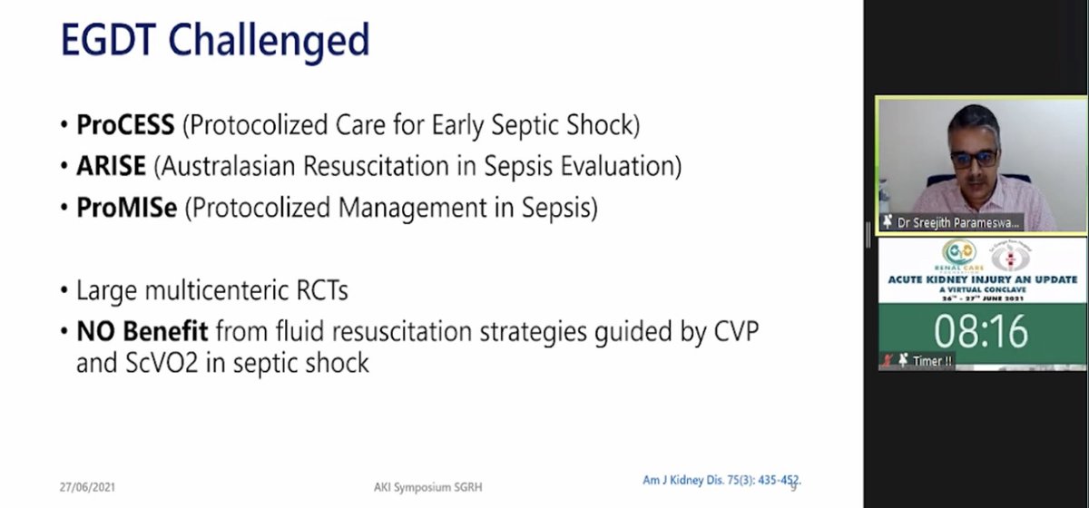 #AcuteKidneyInjury 

-CVP guided fluid therapy in Septic shock ?? 
@Gaurav85126660 @Nikitap159 @VinBhargava @priti899 @aksrulz13