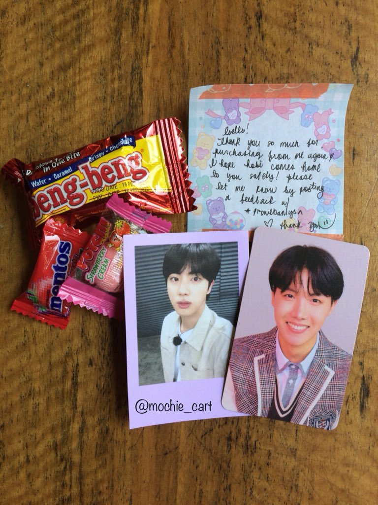 mochie_cart's tweet photo. another day another hobi mail💕
thank you ysa (@0897cart) for letting me adopt hobii. til our next budol. love lots 💜
#prowebaniysa https://t.co/YCRJE1vRYp