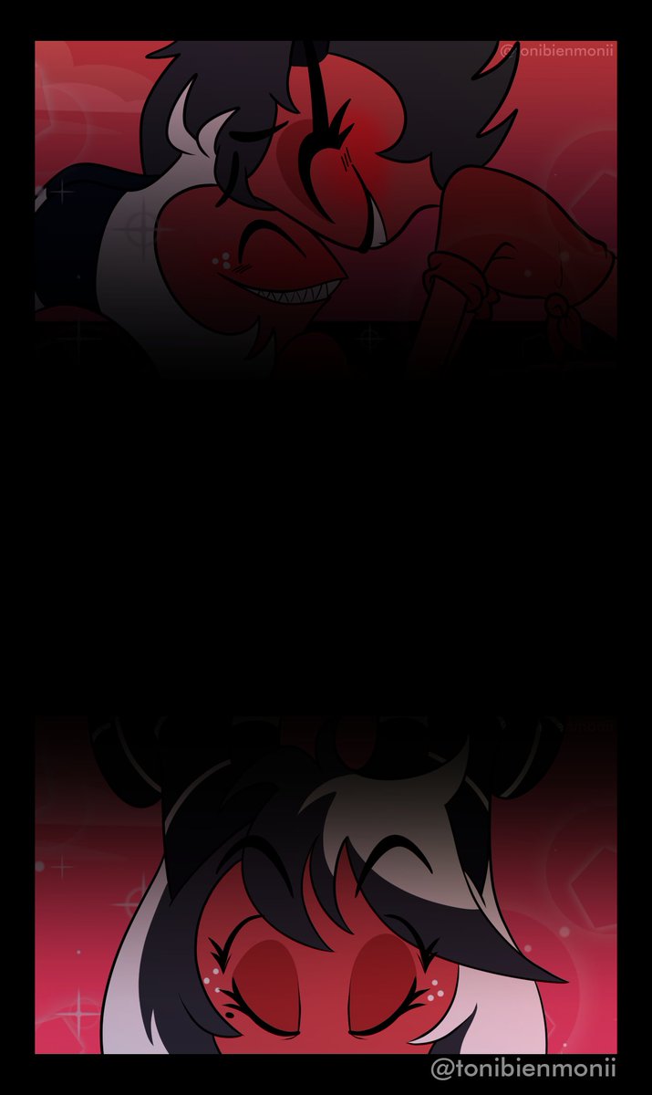 tonibienmonii's tweet photo. one of my confort series is Steven Universe, and i love the idea of the fusions and the first moments of Stevonnie, soo... i did one with some imps :3 i hope u like it
below i put the link with the stevonnie scene Red heart
#HelluvaBoss #HelluvaBossMoxxie #HelluvaBossMillie https://t.co/JJE7HyAyF1