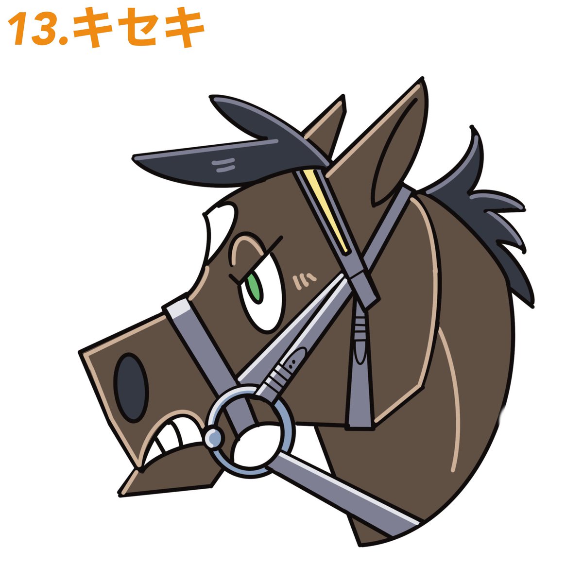 競走馬ファンアート Min T ミント 競走馬ファンアート Min T ミント