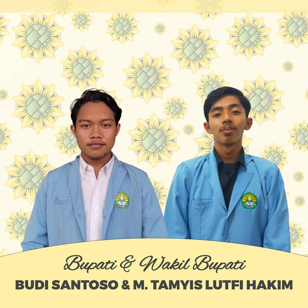 [Agroteknologi _Staff]
SALAM PETANI BERDASI! JAYA!

Assalamu ‘alaikum warahmatullahi wabarakatuh

Perkenalkan Kami Kepengurusan HIMAGROTEK 2021/2022
.
BUPATI : Budi Santoso
WAKIL BUPATI : M. TAMYIS LUTFI HAKIM
.
Selamat menjalankan kepengurusan HIMAGROTEK 2021/2022 dengan baik 🙏🏻