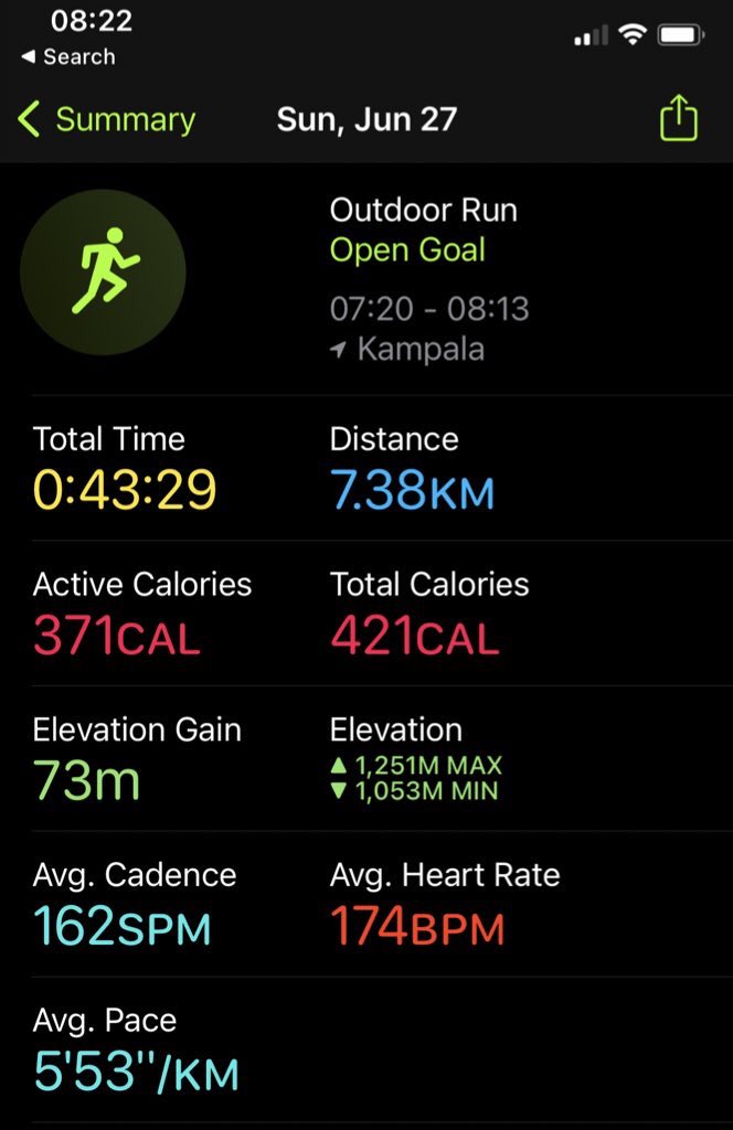 qataharraymond's tweet photo. You know the #MutungoRun can now admit me to be the last runner. I’ll come last but with a good mile in @rkabushenga @Rukwengye @patuhaire @Kwezi_Tabaro @kasyate @niyimic for @HermanKambugu we aren’t recruiting yet 😂 https://t.co/pApseQa602