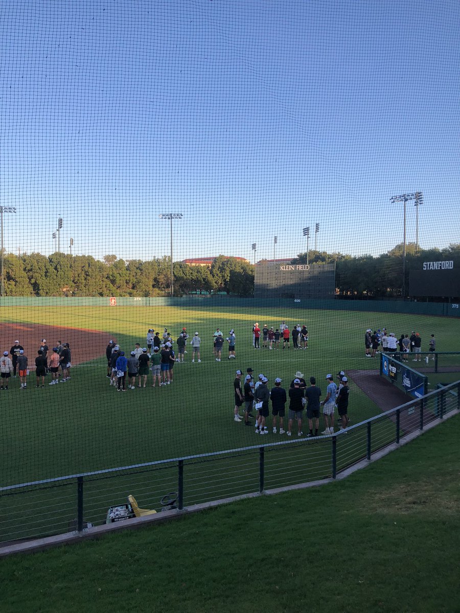 Looking forward to a great three days of baseball <a href="/StanfordBSB/">Stanford Baseball</a> camp with @biehleli <a href="/TALKbaseballUSA/">TALK baseball USA</a> <a href="/SOCALCUBSBB/">Don Moriarity (GM)</a>