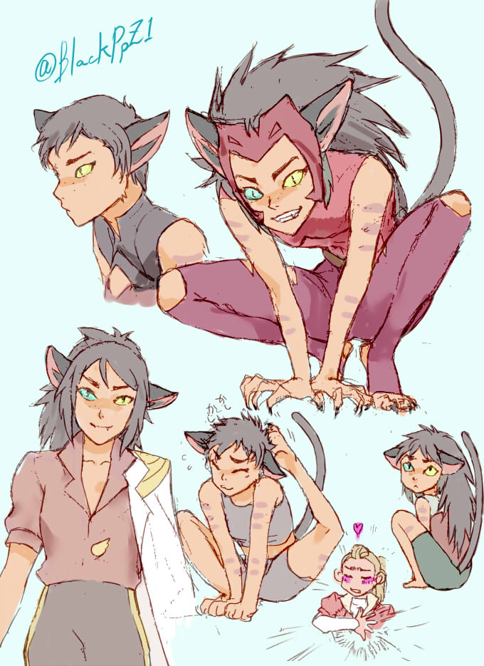 練習　scribbling　#shera #sherafanart  #catradora
