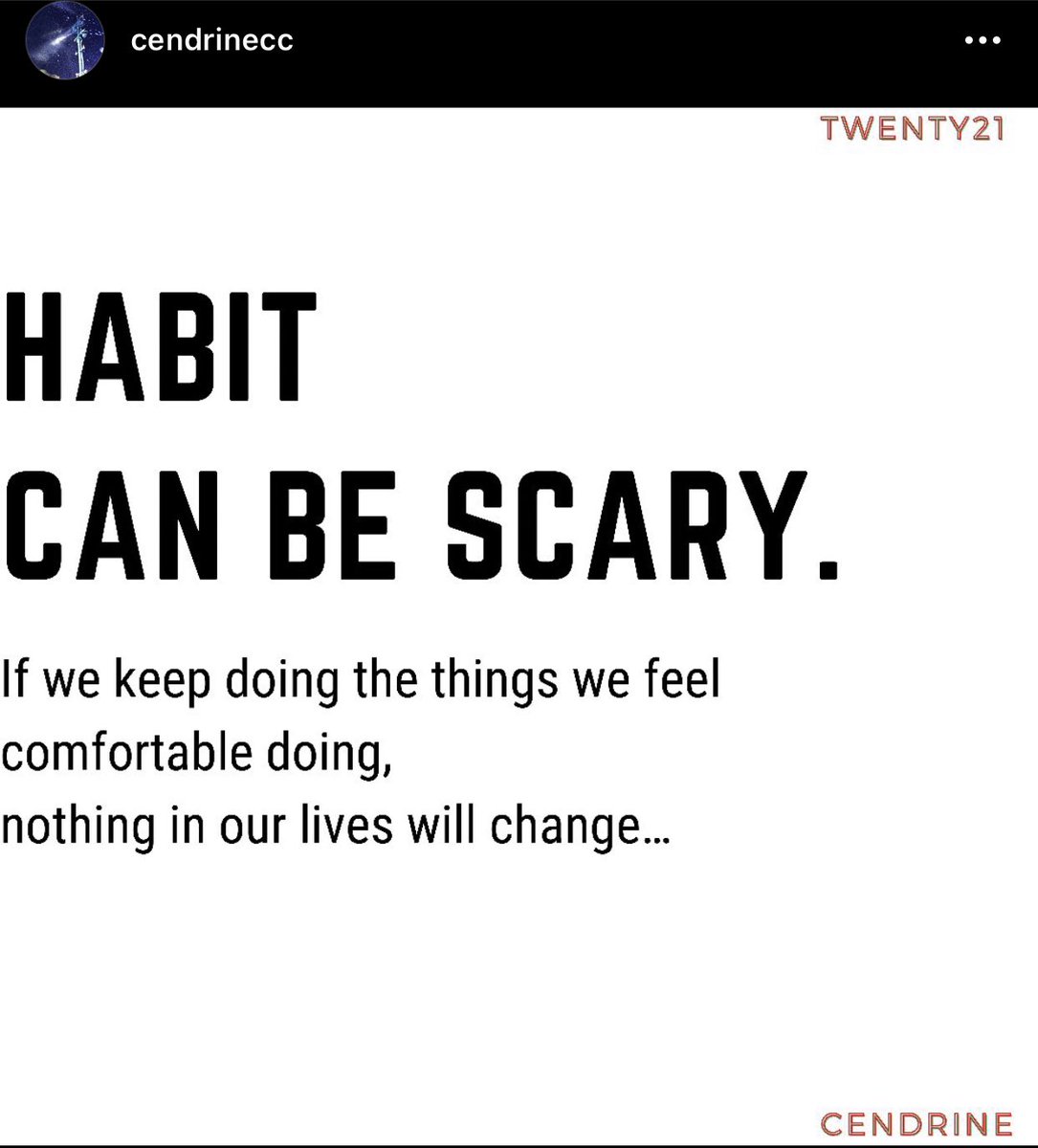 ChanCendrine's tweet photo. You change only if you CHANGE! Get out of your comfort zone and try to be a better you!
#businessminded #Entrepreneurial #smallbusiness #successtips #growyourbusiness #creativebusiness #womaninbusiness #businessstrategy https://t.co/iNVaa7QYzm