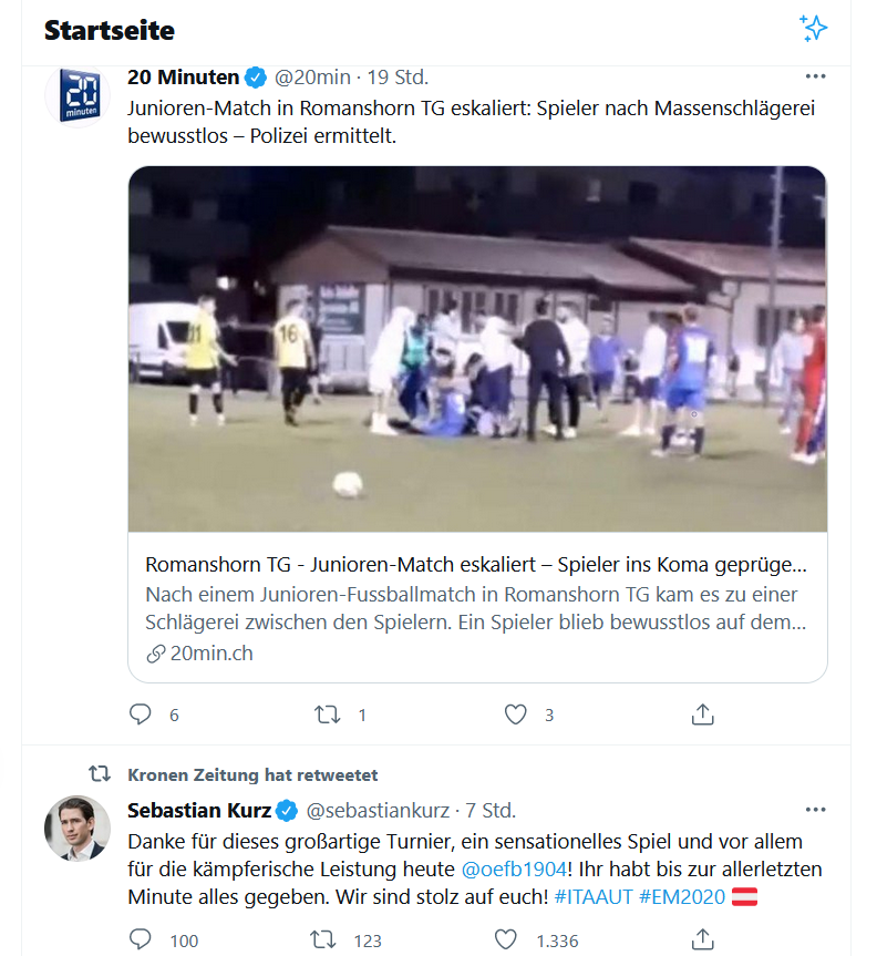 BSchwerde's tweet photo. @sebastiankurz @krone_at @oefb1904 😆Wenn die Twitterchronik irgendwie passt: https://t.co/zQ9Y7owyO5