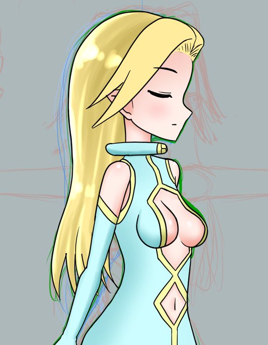 イヴちゃんは美乳って感じのおっぱいを追求したいな…デカくしたい気持ちもあるけど 