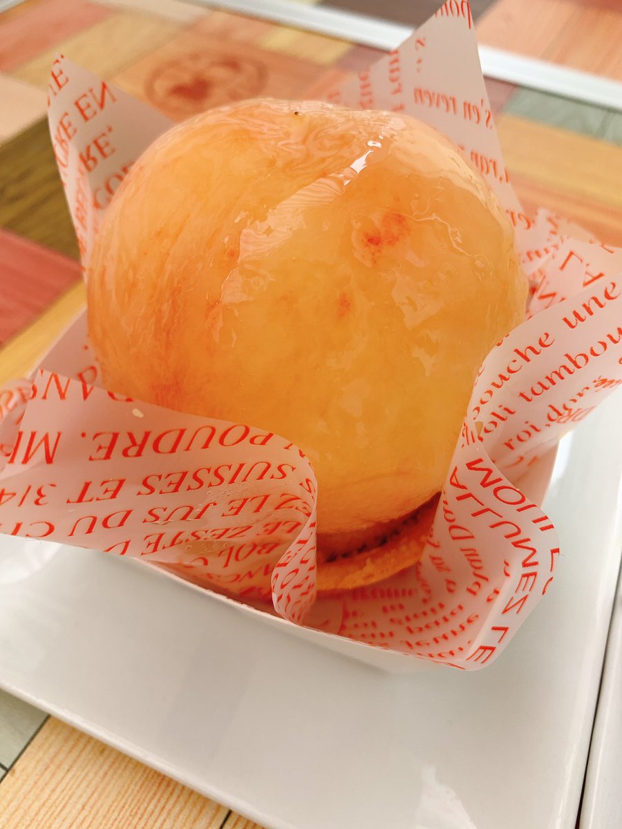 Magyrider 今日のおやつはこれ 丸ごと桃タルト ケーキ 名古屋スイーツ 名古屋ケーキ
