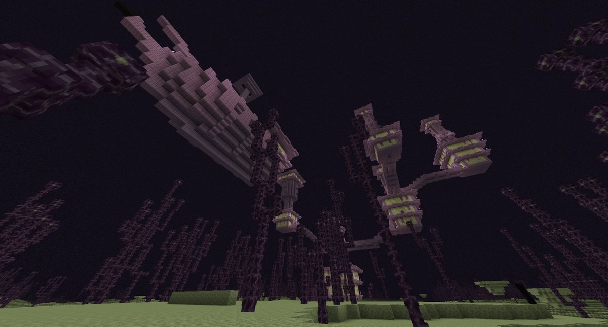 Rikuo ちなみに ドロップ増加の剣を持ってオフハンドに弓を装備すると矢にもドロップ増加の効果が付与されるテクニック このエンド探索の段階で初めて知りました ただ 棘の鎧 エンチャントが付いた装備をつけていたので その反射ダメージでシェルカー