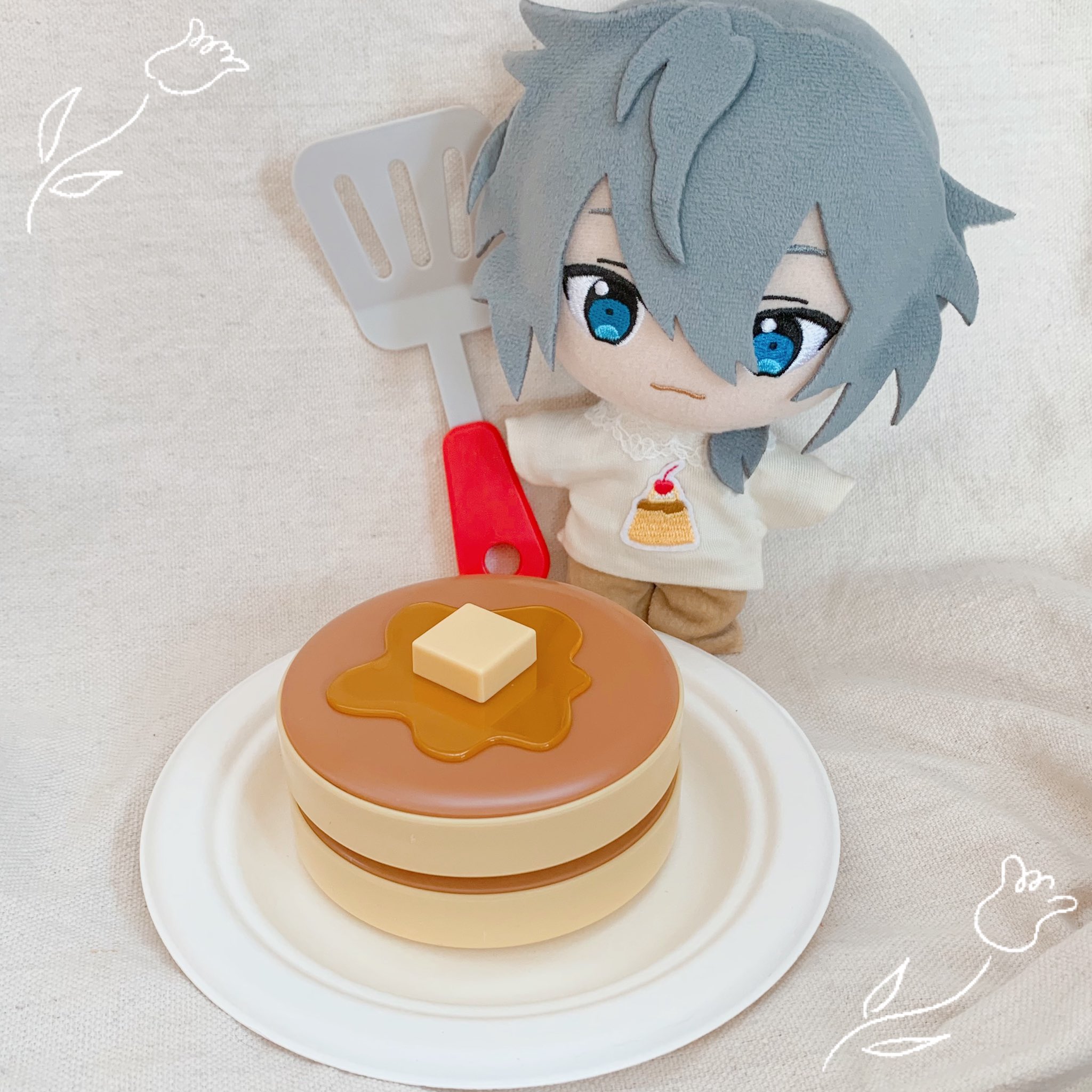 めめ パンケーキ焼けたっすよ 𓌉𓇋 召し上がれ あんスタ あんスタグラム あんスタぬい 椎名ニキ ニキぬい ぬい撮り 推しのいる生活 ぬいのいる生活 セリア パンケーキ おもちゃ おままごとグッズ 可愛いすぎる T Co