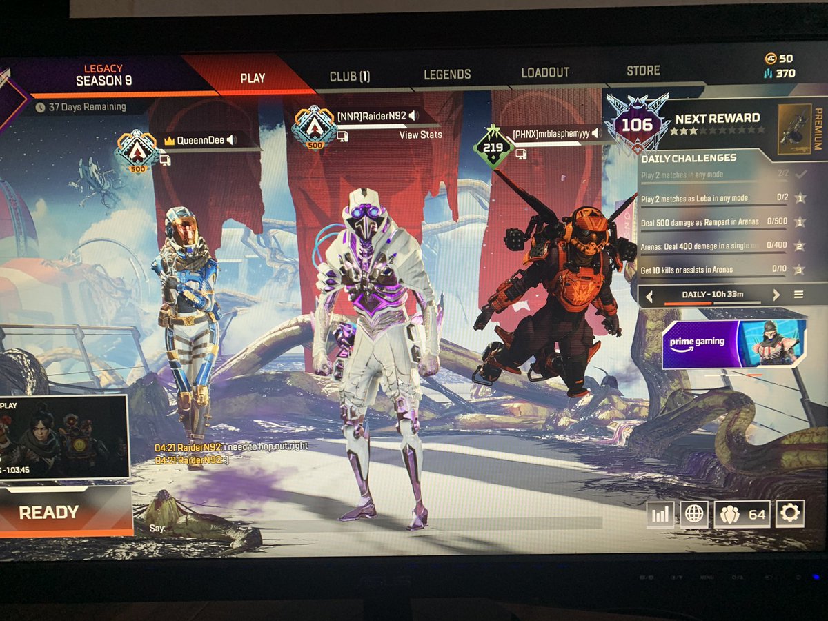 RaiderN92's tweet image. Had A Blast Today @_ThatOneGirlDee Thanks For The Carry And The W :)