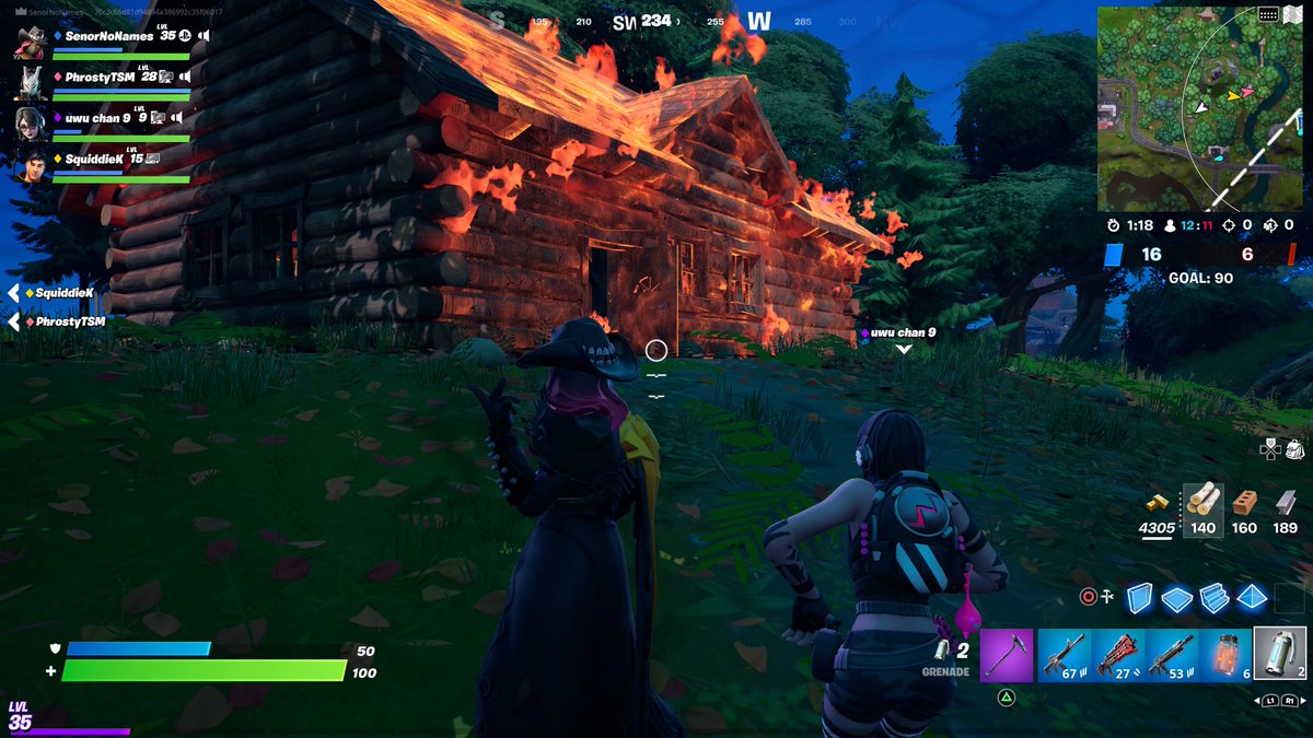 SenorNoNames's tweet photo. @misaki16832347 fortnite gender reveal gone wrong :O #justgenzthings #PS5Share, #Fortnite https://t.co/bIjBYHzzgp