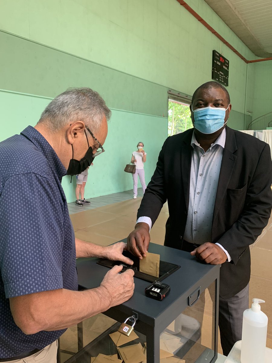 jericsende's tweet photo. À voté ce matin pour le second tour des régionales au bureau 26 au gymnase du Tonkin à Villeurbanne où je passerai toute ma journée comme assesseur.
#Démocratie #Régionales2021 #contrelabstention https://t.co/9k0pZIP3fK