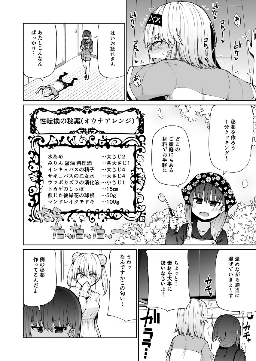 双子のサキュバスがイかせ合いする話 11(3/6) 
