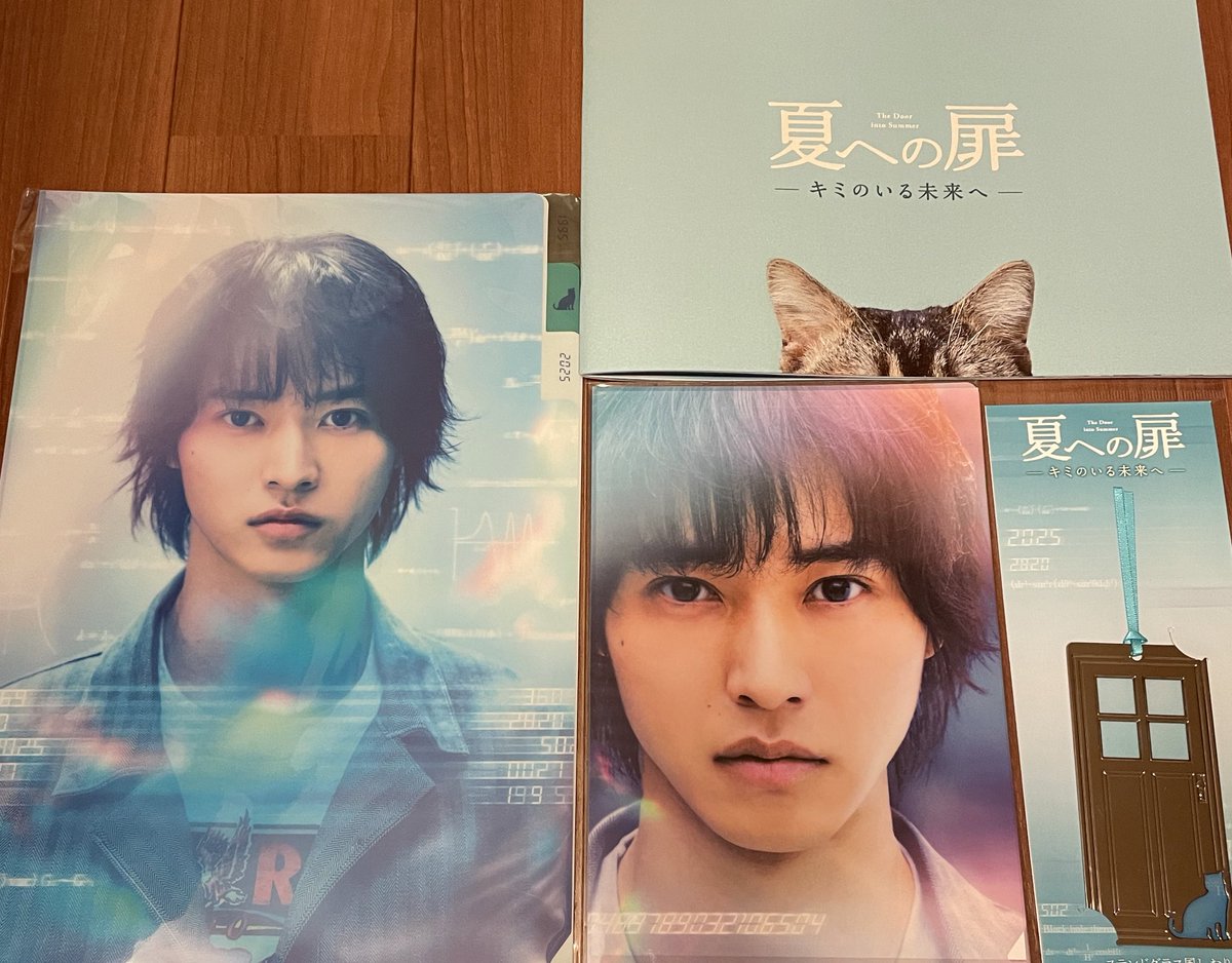 canon5297's tweet photo. 非売品のピートのぬいぐるみが欲しい〜🐈

#夏への扉 #山﨑賢人 #kentoyamazaki https://t.co/TDC11tObgt