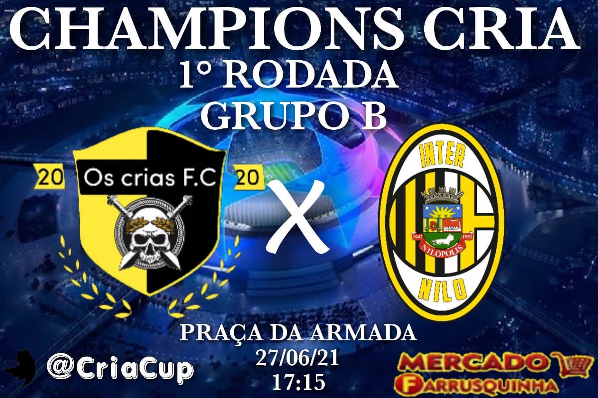InterdeNilo's tweet photo. DIA DE INTER!

Na estreia do nosso novo técnico Cellin louco e seu assistente Cg du balao, enfrentaremos o time do Os Crias pela 1° rodada da @CriaCup, contamos com o apoio de todos e que Deus abençoe nossa caminhada !👊🏽🙏🏽 https://t.co/hhKthjMSLI