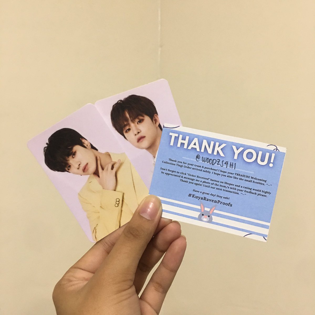 intowdzxsh's tweet photo. Thank you @raven_teume10 🥰✨ super secured ng pagkakapack and ang ganda ng freebies. Until next time po!! 

#KuyaRavenProofs https://t.co/gh0v3I1j8E