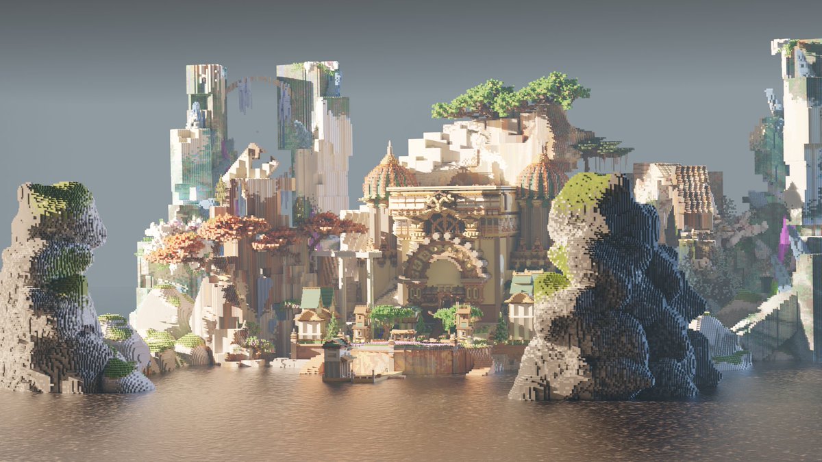 Old build ,new rendering
render : 
@TaeYoun83733653
 
#Minecraft #Minecraftbuilds #minecraft建築コミュ