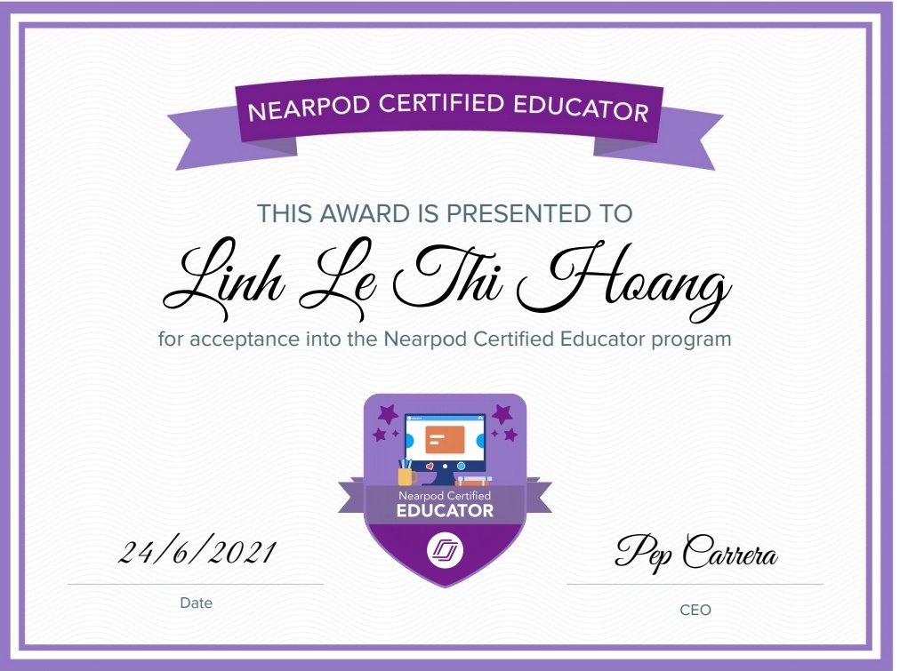 New adventure!!!🙌🙌🙌
#Nearpodcertifiededucator